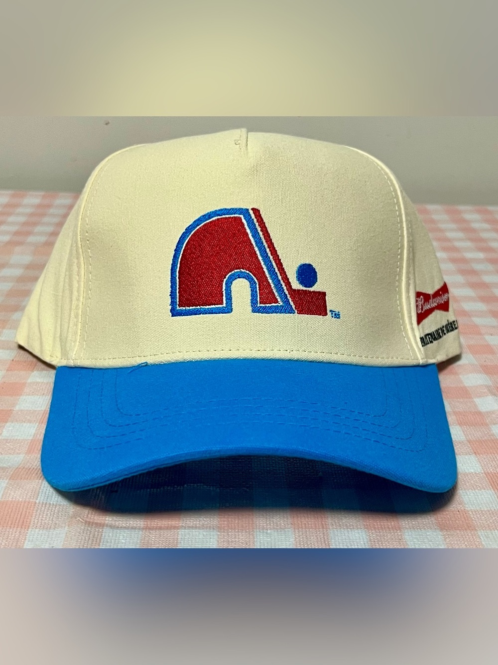 Budweiser Quebec Nordiques Snapback Hat